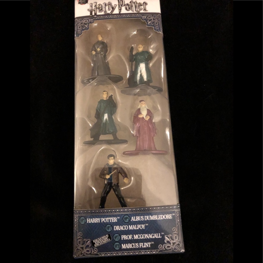 Nano metal figs 5 pack Harry Potter collector set